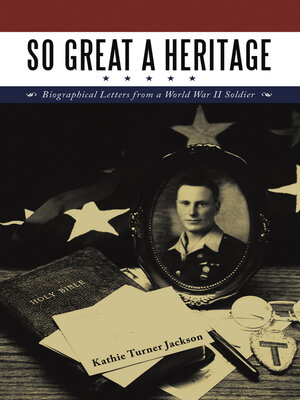 cover image of So Great a Heritage